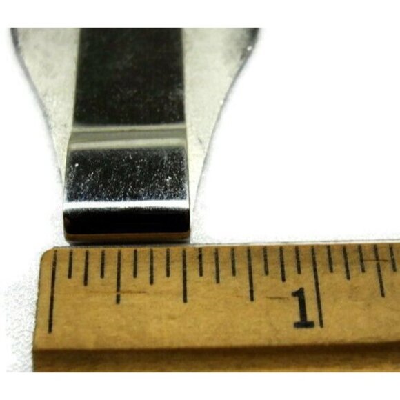 Dante Money Clip Aquarius Stainless Steel Wallet Credit Card Cash ID Holder - Picture 5 of 7